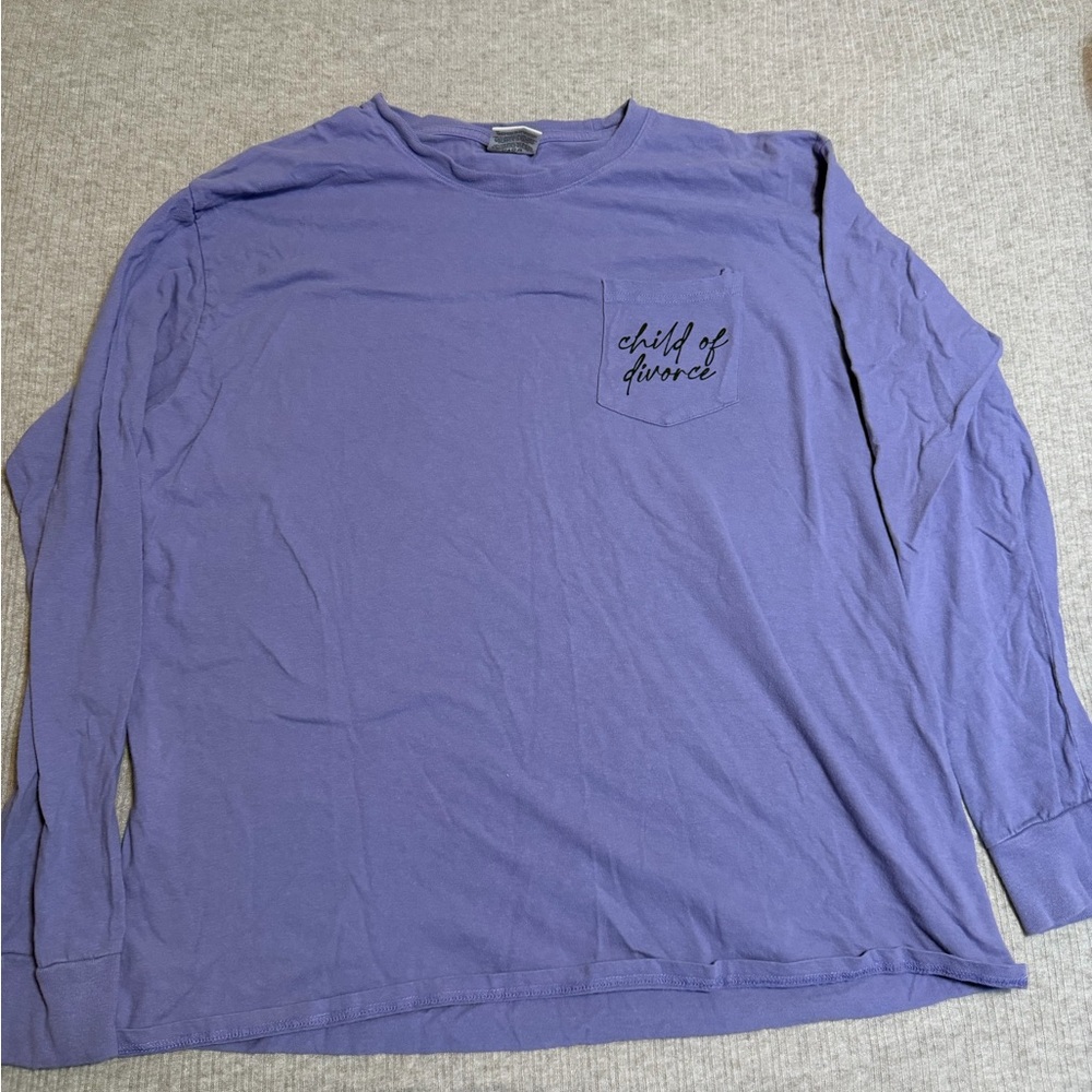 Taylor Swift/Harry Styles Purple Long Sleeve Shirt